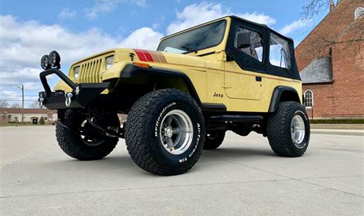 92 jeep yj for sale