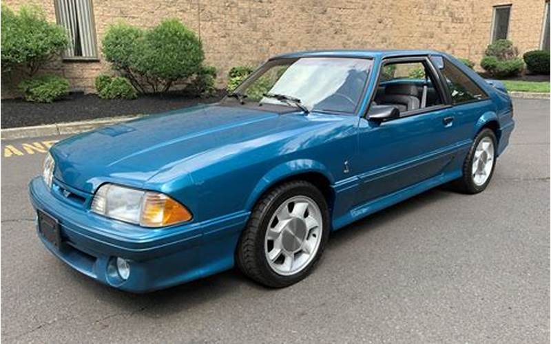 93 Ford Mustang Cobra For Sale In Ny Image