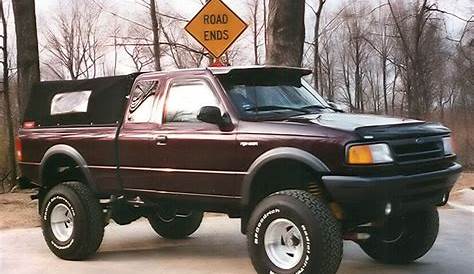 Skyjacker® Ford Ranger STX / XLT 4WD 3.0L / 4.0L 1993 1.5"2" x 1.5