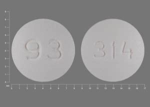 93 white round pill