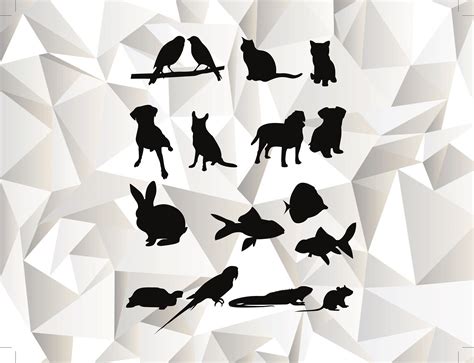 Download 938  The Pets Bundle PSD Silhouette DXF Files