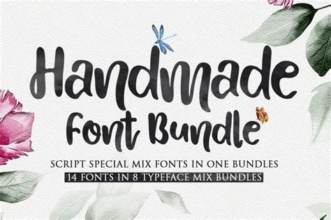 Download 948  Handmade Font Bundle SVG Commercial Use Free PSD Mockups