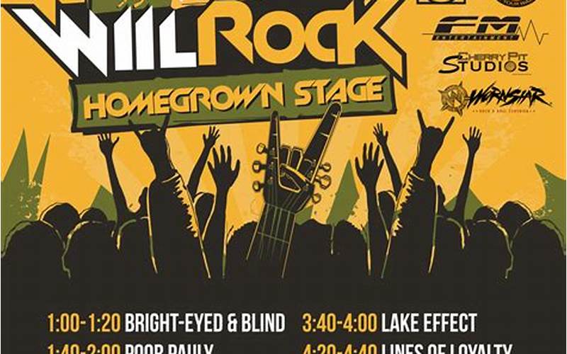 95 Wiil Rock Fest Logo