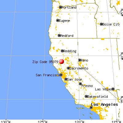 95979 Zip Code Map