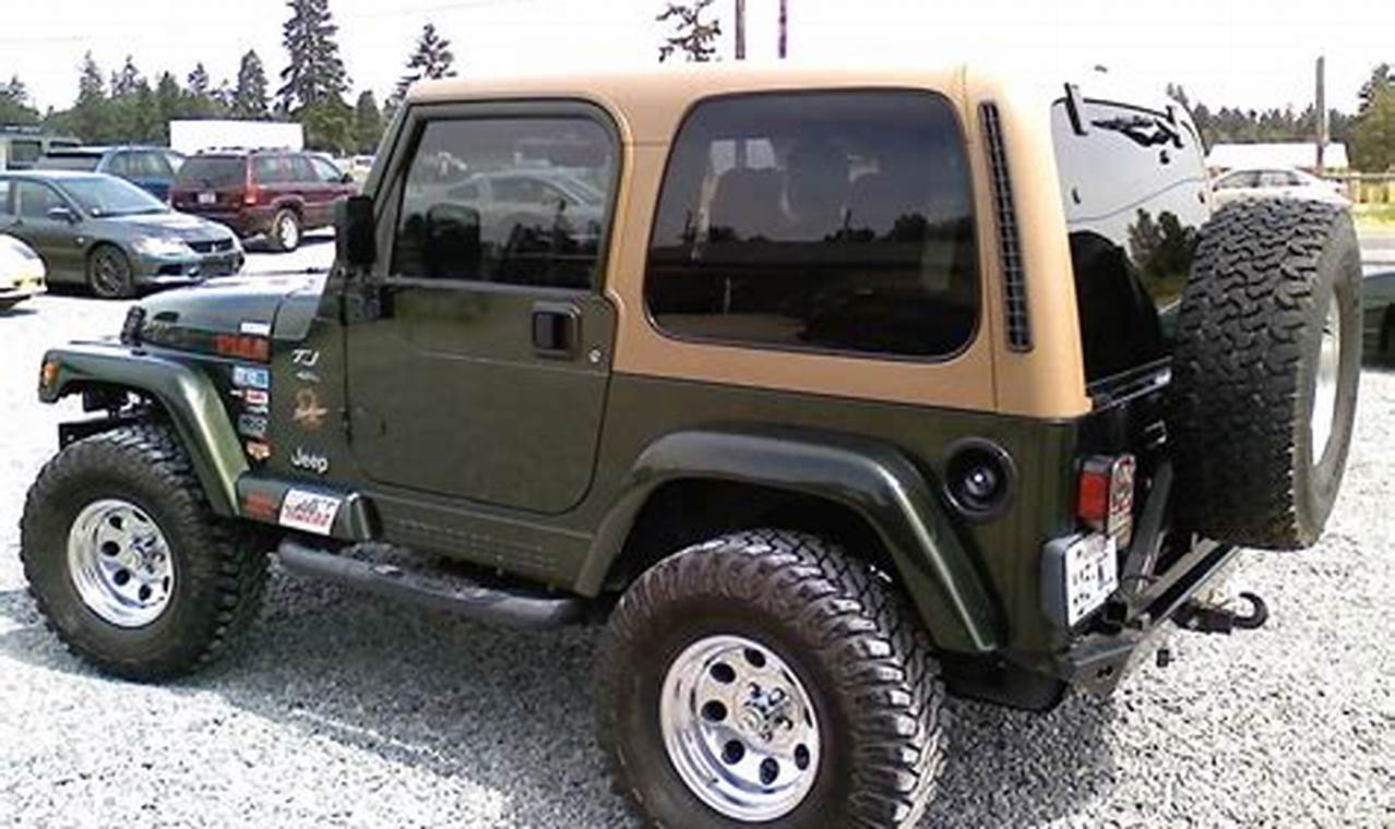 96 jeep wrangler for sale