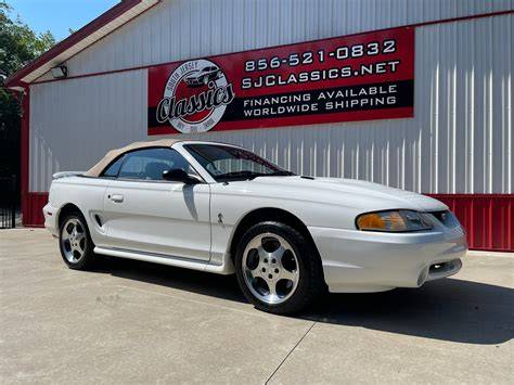 96 Mustang Cobra Convertible For Sale