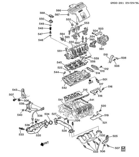 Understanding the Inner Workings A Detailed 97 Buick LeSabre Engine