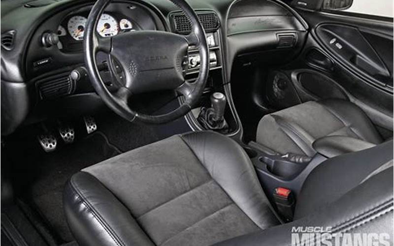 98 Ford Mustang Cobra Interior