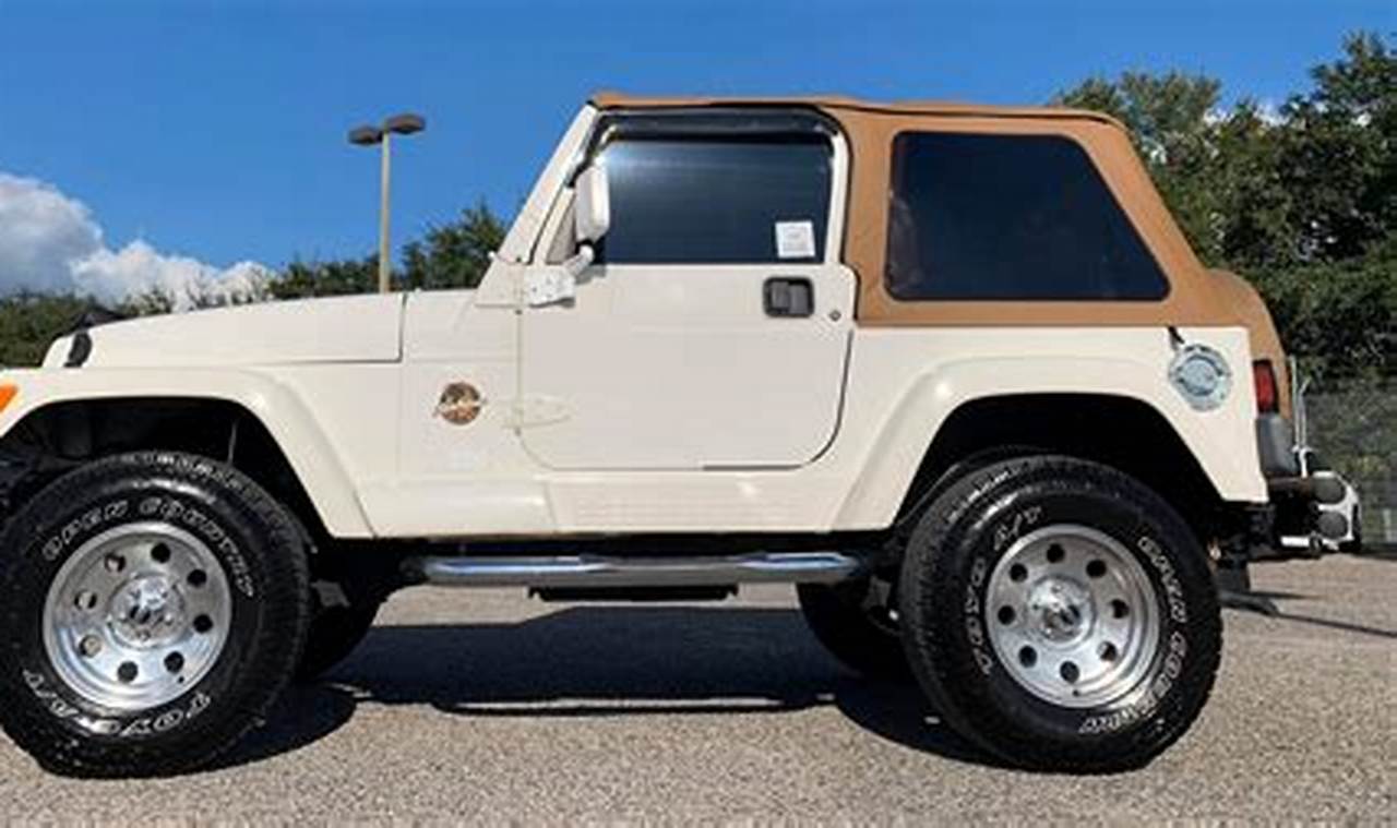 98 jeep wrangler for sale