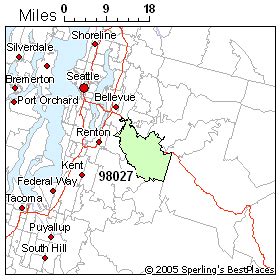98027 Zip Code Map
