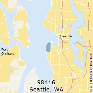 98116 Zip Code Map