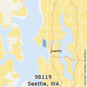 98119 Zip Code Map