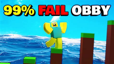 99% Fail Impossible Obby! - Roblox