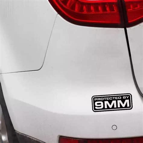 9mm Sticker For Car