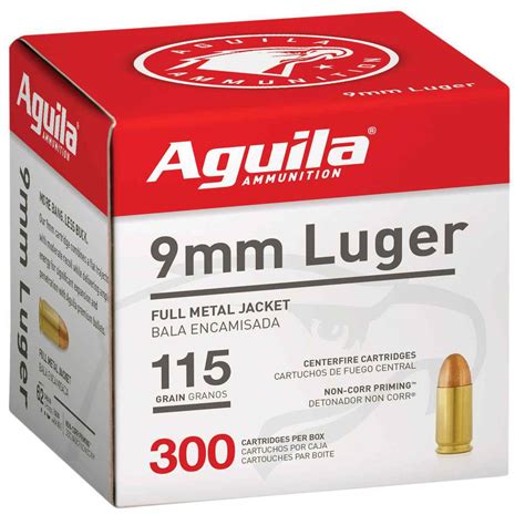 9mm Aguila 115gr Fmj Ammo Review