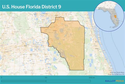 9th District Of Florida Map Map