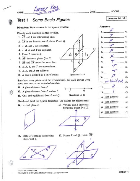 Elevate Your Geometry Skills: 9th Grade Honors Worksheets to Unlock Your Potential