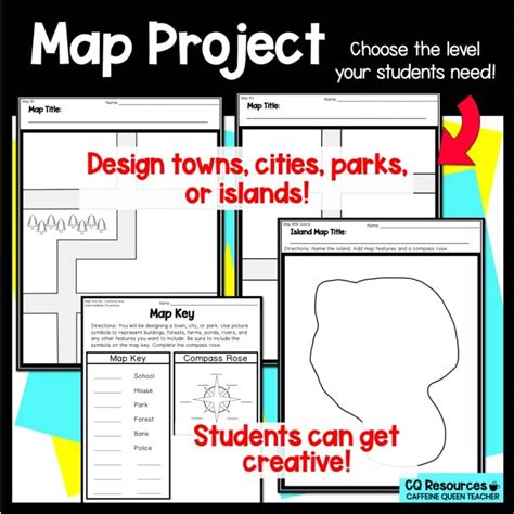 9th grade make your own map project