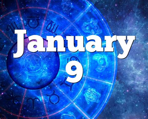 9th Jan Horoscope