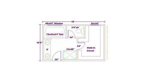 9 X 12 Bathroom Floor Plans