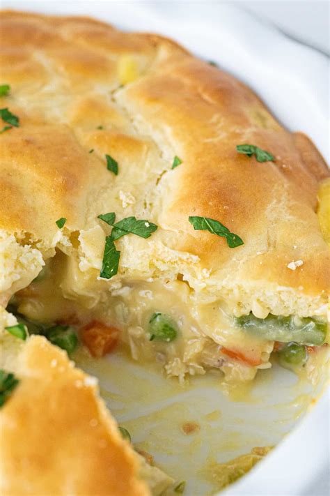 CHICKEN POT PIE BUBBLE UP CASSEROLE Best Cooking recipes In the world