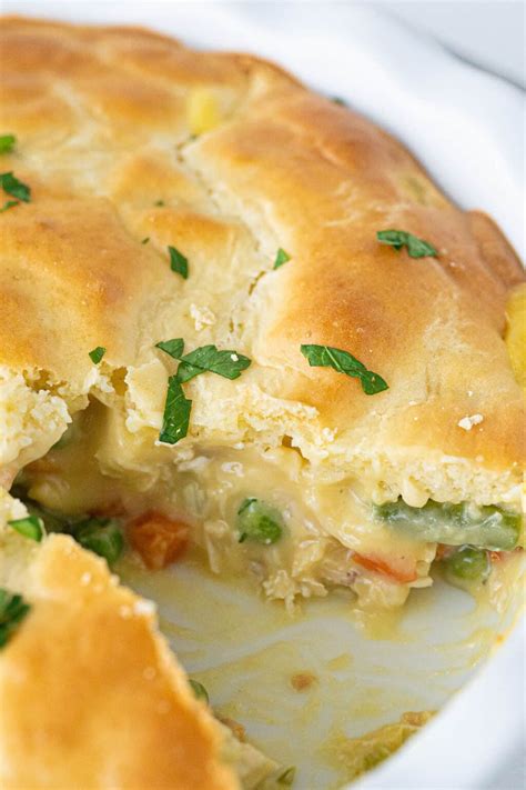 CHICKEN POT PIE BUBBLE UP CASSEROLE Best Cooking recipes In the world