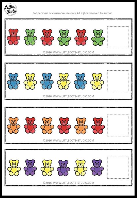 A B Pattern Worksheets