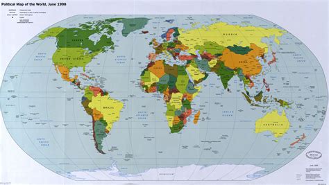A Map Of World