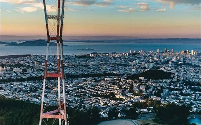 A Photo Of The View From Sutro Tower