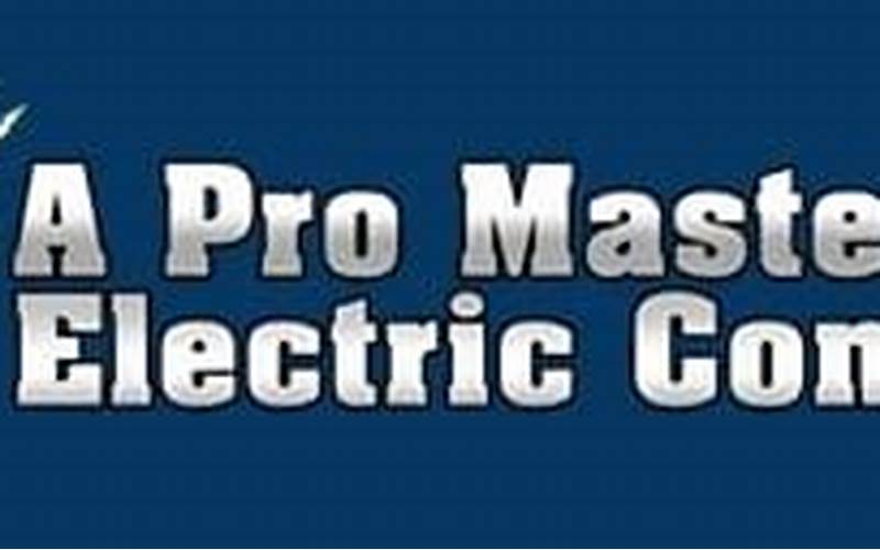 A Pro Master Electric