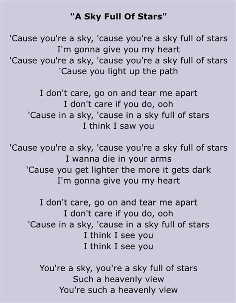Coldplay, A sky full of stars testo, traduzione e video ufficiale