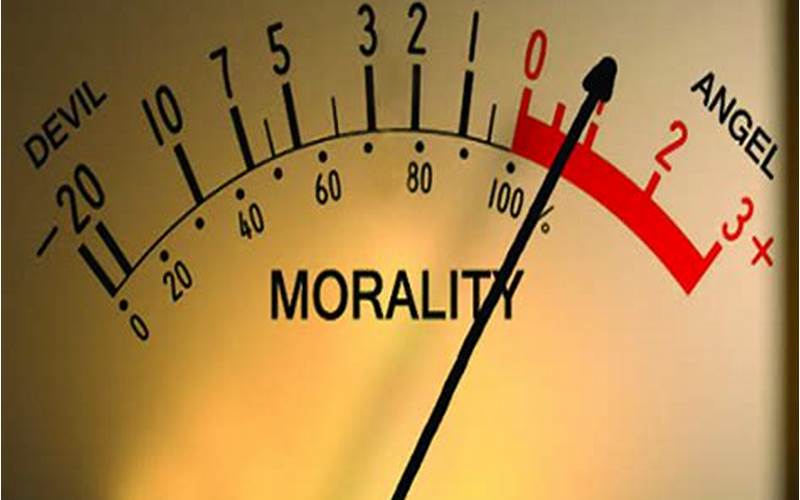 A Test Of Morality