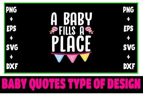 Download A Baby Fills a Place SVG File - SVG Design Commercial Use DXF Files