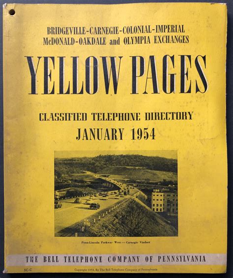 A History Lesson on the Yellow Pages