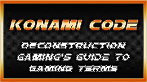 A Konami code of gaming