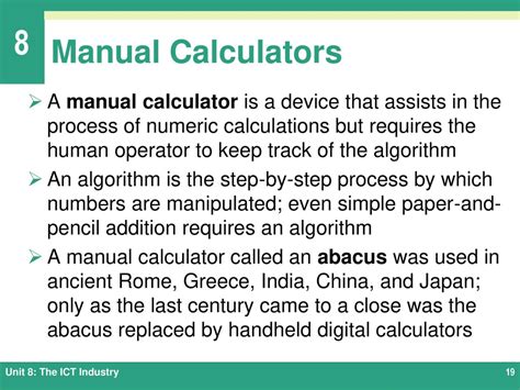 Revolutionary Solutions: A Manual Calculator that Executes Algorithms Independently