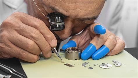 A Master Watchmaker at Work