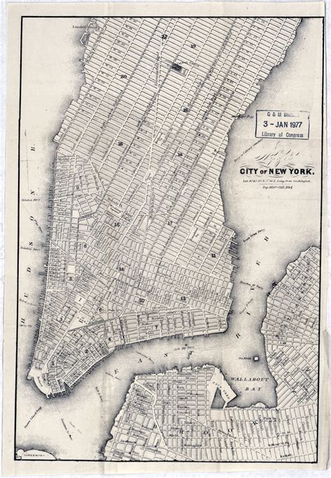 1807 Plan of the City of New York Old Maps and Prints New York City
