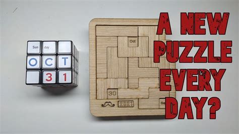 A Puzzle A Day Calendar