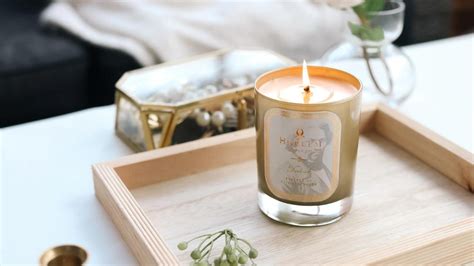 A Scented Candle With Aromatherapy Benefits