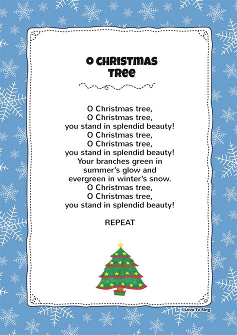 A Song And A Christmas Tree Lyrics
