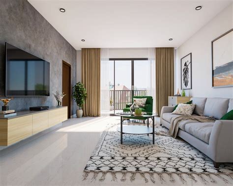 A Spacious Living Room