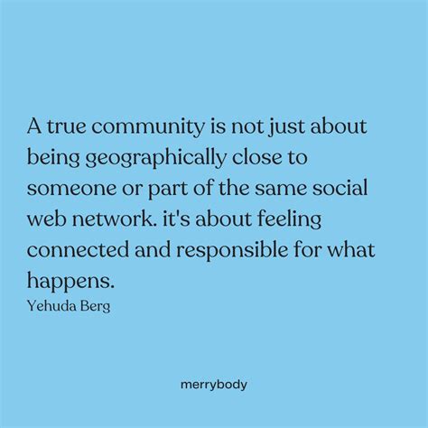 A True Community Feel