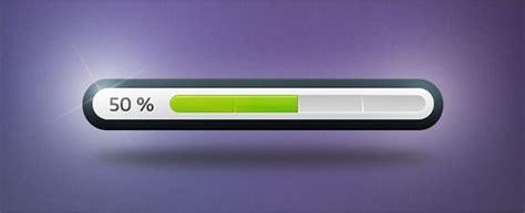 A computer screen showing a download progress bar