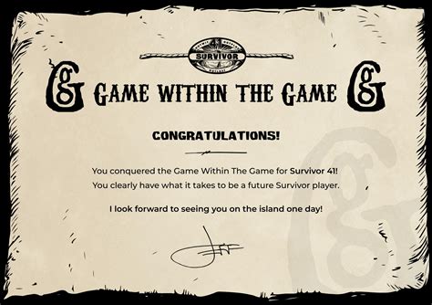 A game within a game