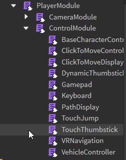 A guide on how to change the roblox jump button to a textlabel for 