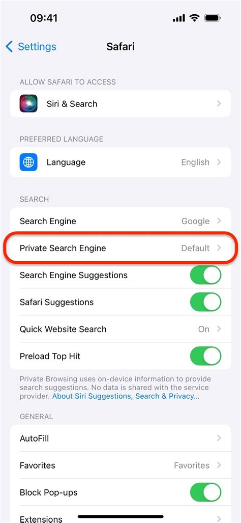 A more private iOS