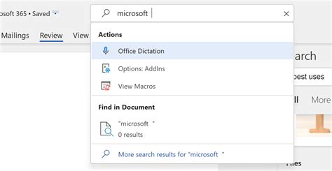 A quick explanation about the Microsoft Search box
