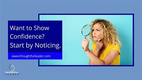 A show of confidence