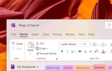 A single OneNote app